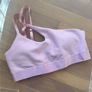 Alo Yoga pink sports bra